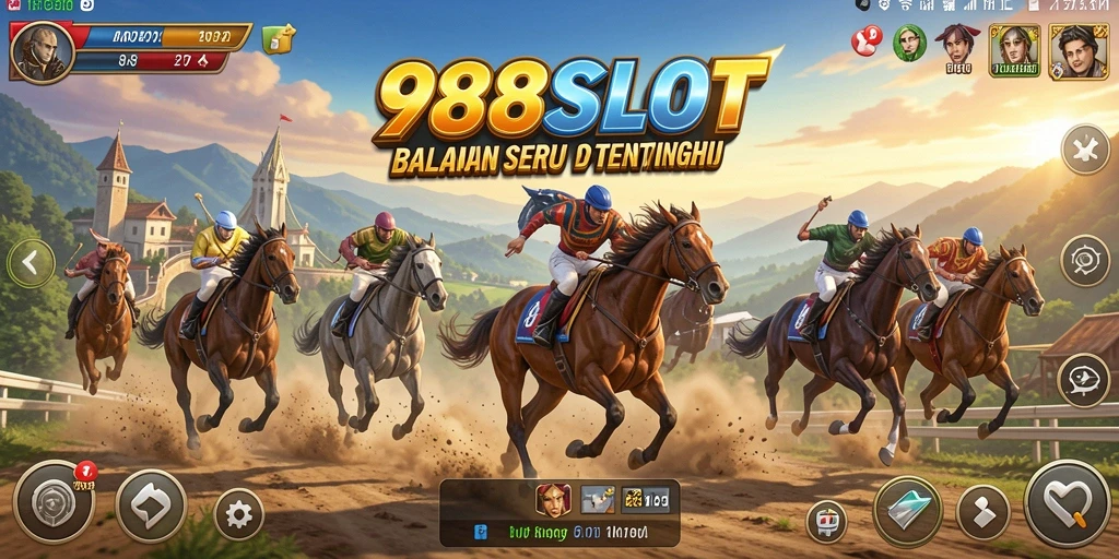 Gameplay seru dalam balapan cepat di 988SLOT.