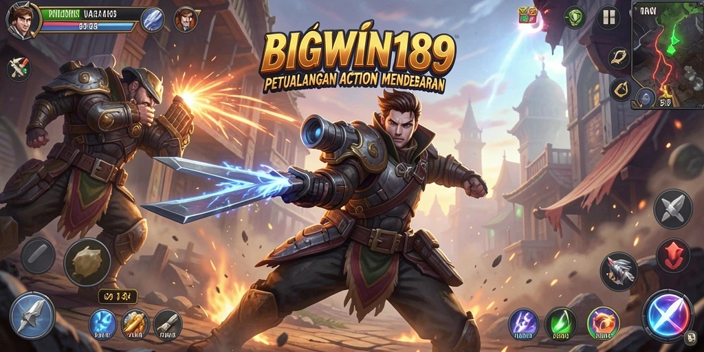 Tampilan gameplay seru dan mendebarkan dari BIGWIN189.