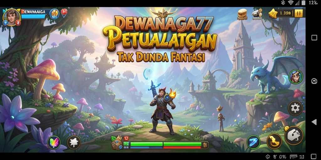Tampilan gameplay DEWANAGA77 yang mengesankan dalam petualangan seru.