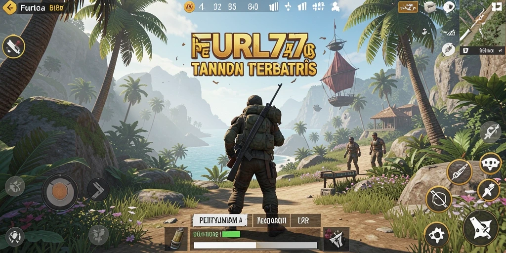 Gameplay FURLA77 memperlihatkan petualangan di dunia yang luas dan terbuka.
