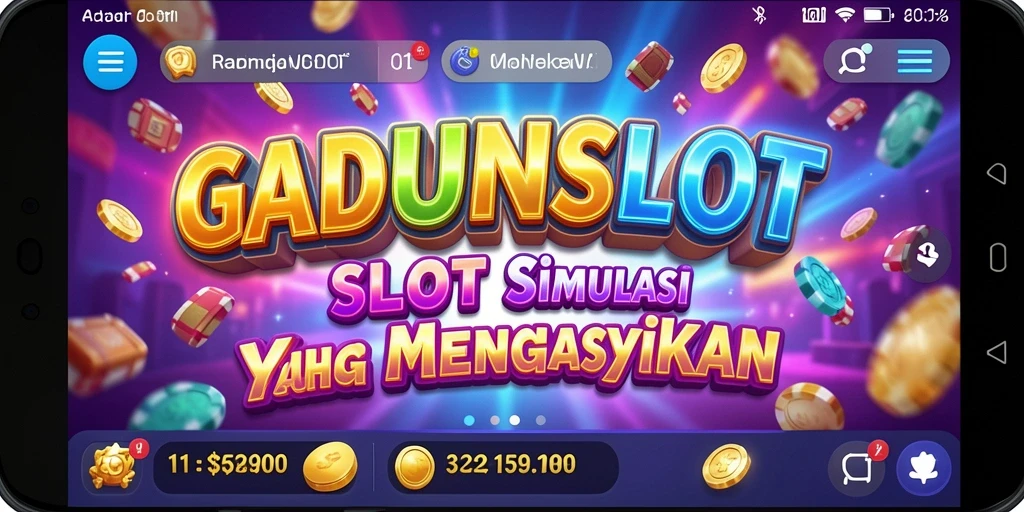 Screenshot gameplay GADUNSLOT menunjukkan mesin slot yang menarik dan interaktif.