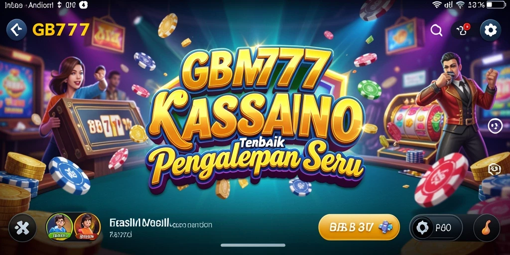 Tampilan menarik dari gameplay Kasino di GB777.