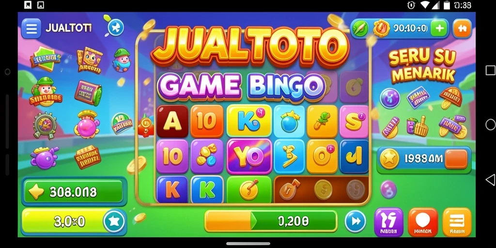Tampilan menarik dari gameplay JUALTOTO yang penuh tantangan Bingo.