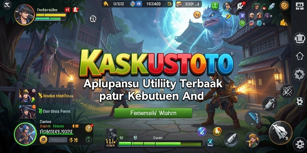 Tampilan antarmuka KASKUSTOTO yang modern dan user-friendly.