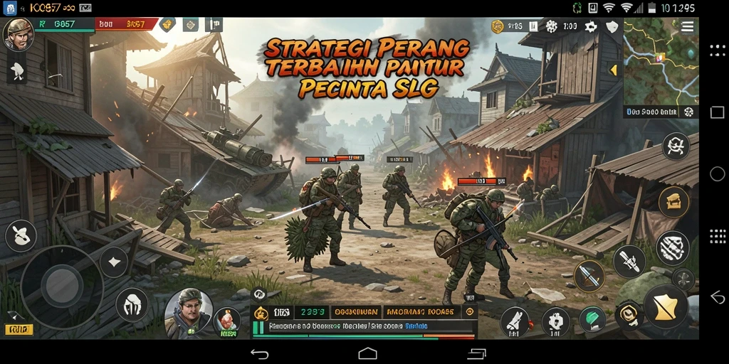 Tampilan gameplay KO857 yang menarik dan adiktif dalam genre SLG.