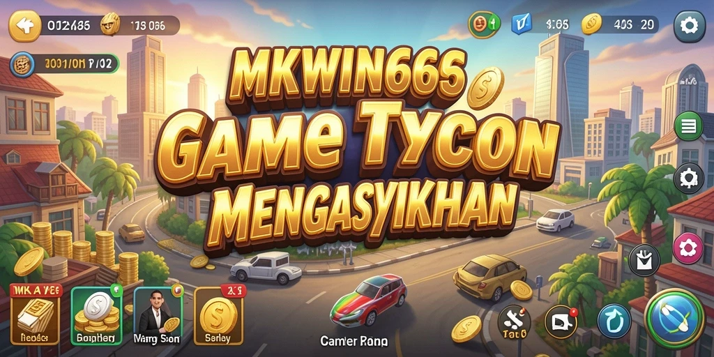Tampilan gameplay dinamis dalam MKWIN666 yang membuat Anda merasakan pengalaman Tycoon.