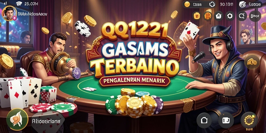 Tampilan menarik saat bermain game Kasino di QQ1221.