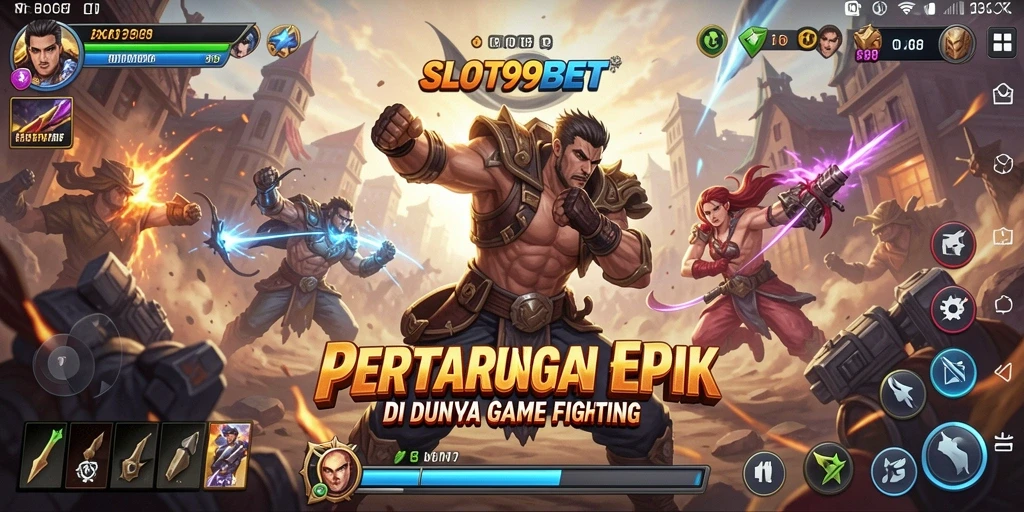 Tampilan gameplay SLOT99BET yang mendebarkan dan penuh aksi.