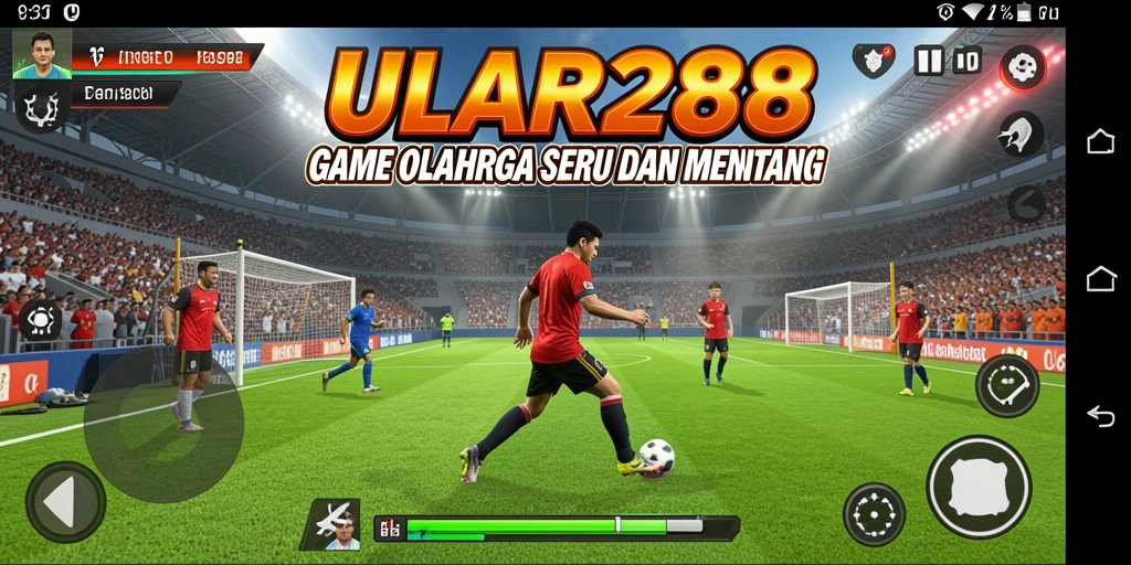 Screenshot gameplay ULAR288 menampilkan momen seru di lapangan.